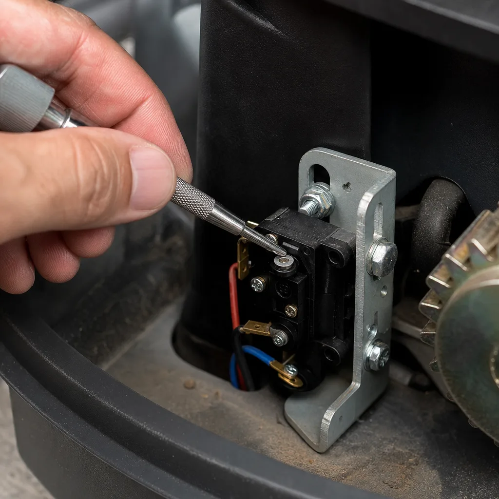 Illustration for electric gate repair