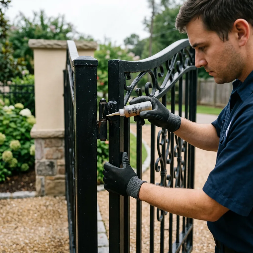 Illustration for automatic gate repair near me