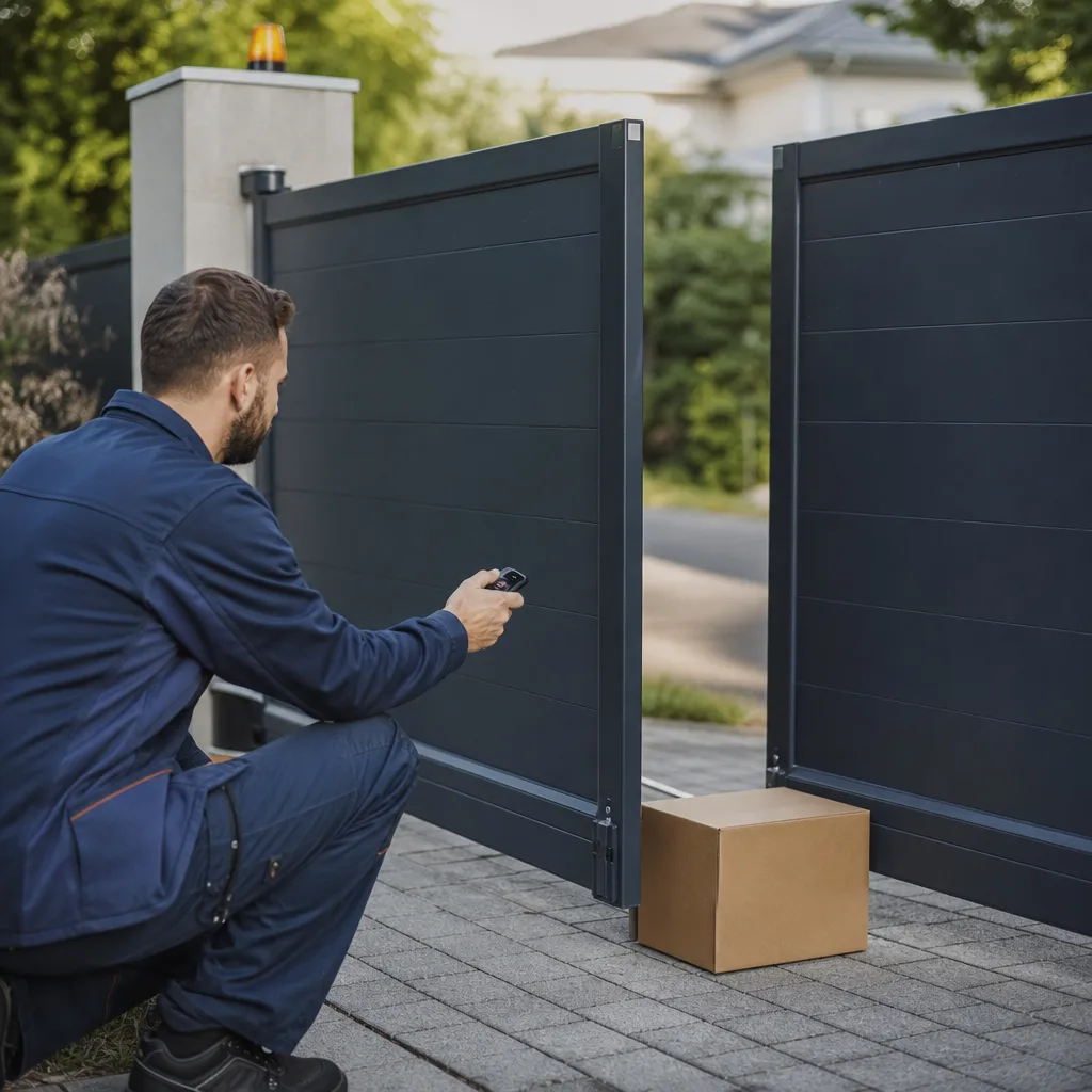 Illustration for electric gate repair los angeles