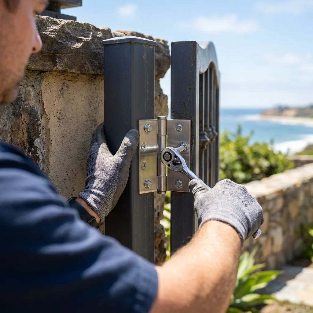 Illustration for electric gate repair la