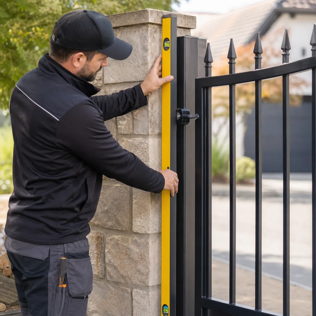 Illustration for driveway gate repair near me